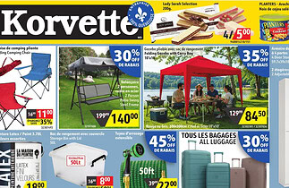 Circulaire Korvette du 2 au 15 juillet 2026