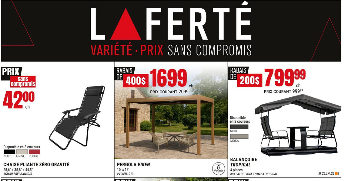 Circulaire Laferté du 9 au 15 juillet 2026