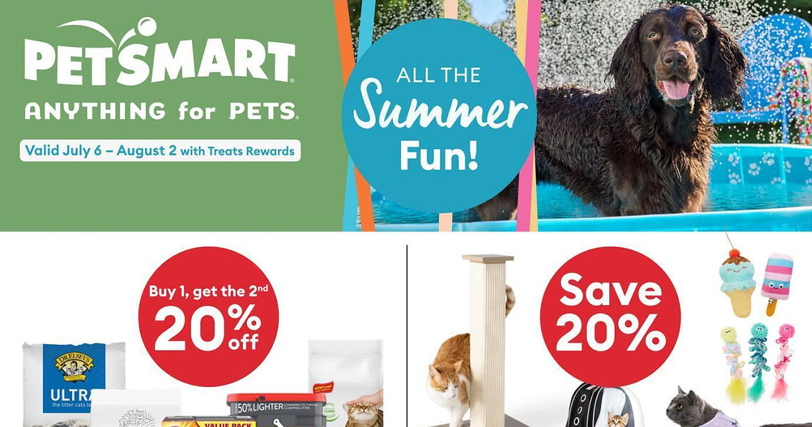 Circulaire PetSmart du 6 juillet au 2 août 2026