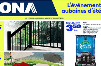 Circulaire RONA du 9 au 15 juillet 2026