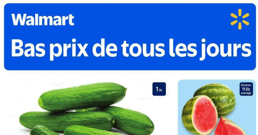 Circulaire Walmart du 2 au 8 juillet 2026