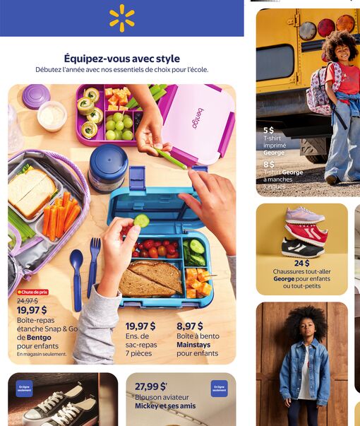 Circulaire Walmart du 30 juillet au 16 septembre 2026