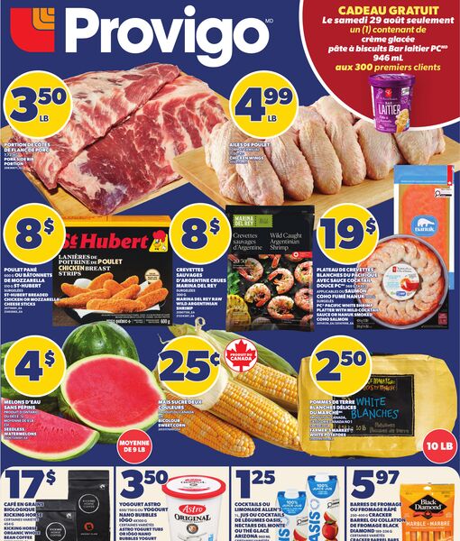 Circulaire Provigo du 27 août au 2 septembre 2026