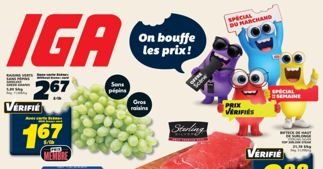 Circulaire IGA du 27 août au 2 septembre 2026
