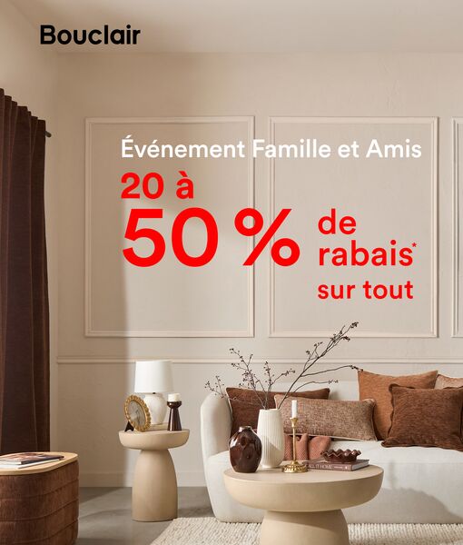 Circulaire Bouclair du 16 au 22 septembre 2026