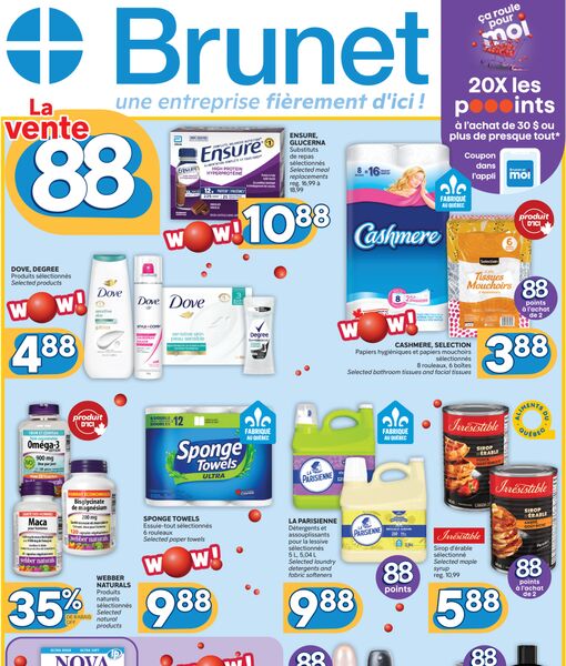 Circulaire Brunet du 1 au 7 octobre 2026