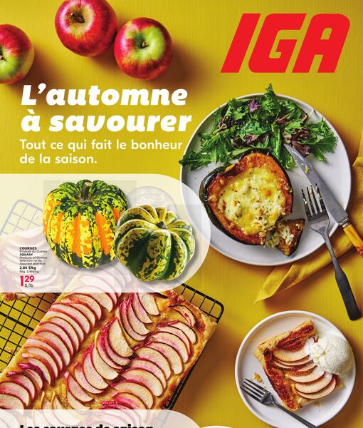 Circulaire IGA du 24 septembre au 14 octobre 2026