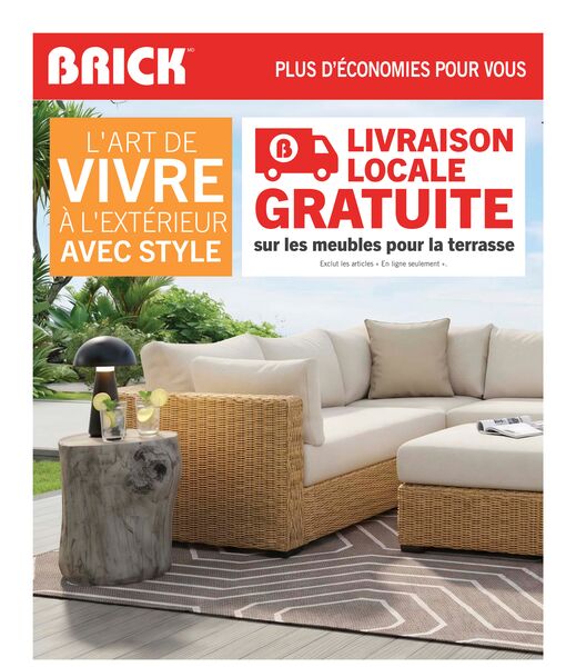 Circulaire Brick du 13 août au 24 septembre 2026