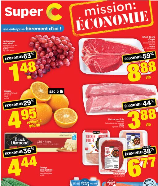 Circulaire Super C du 24 au 30 septembre 2026