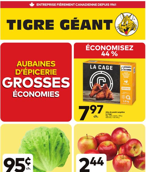 Circulaire Tigre Géant du 16 au 22 septembre 2026
