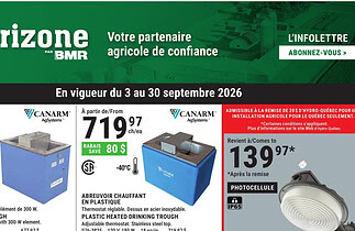 Circulaire BMR Le Groupe du 3 au 30 septembre 2026