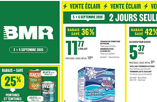 Circulaire BMR Le Groupe du 3 au 9 septembre 2026