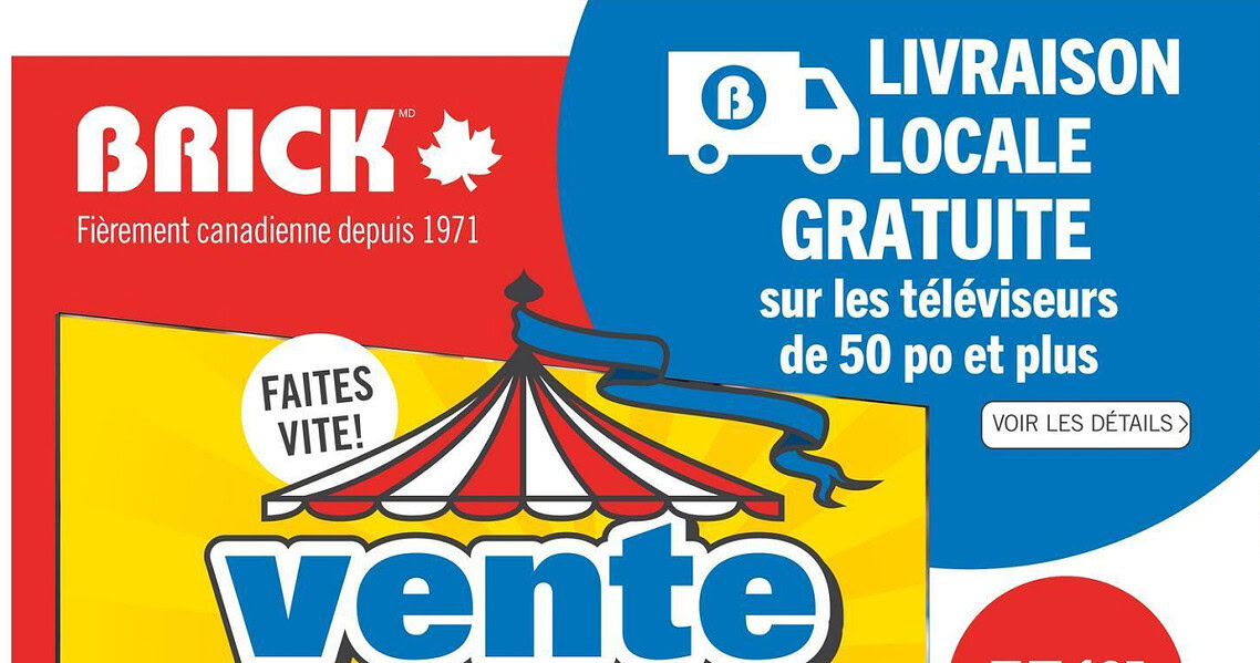 Circulaire Brick du 3 au 10 septembre 2026