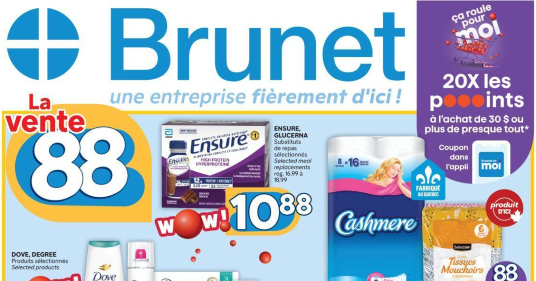 Circulaire Brunet du 1 au 7 octobre 2026
