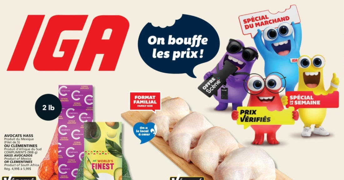 Circulaire IGA du 1 au 7 octobre 2026