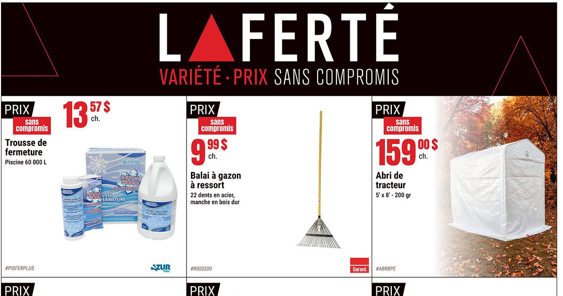 Circulaire Laferté du 17 au 23 septembre 2026