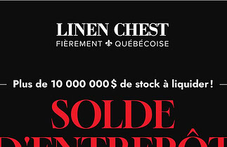Circulaire Linen Chest du 23 septembre au 18 octobre 2026