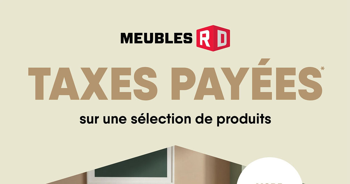 Circulaire Meubles RD du 7 au 13 septembre 2026