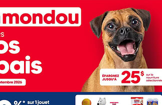 Circulaire Mondou du 17 au 20 septembre 2026
