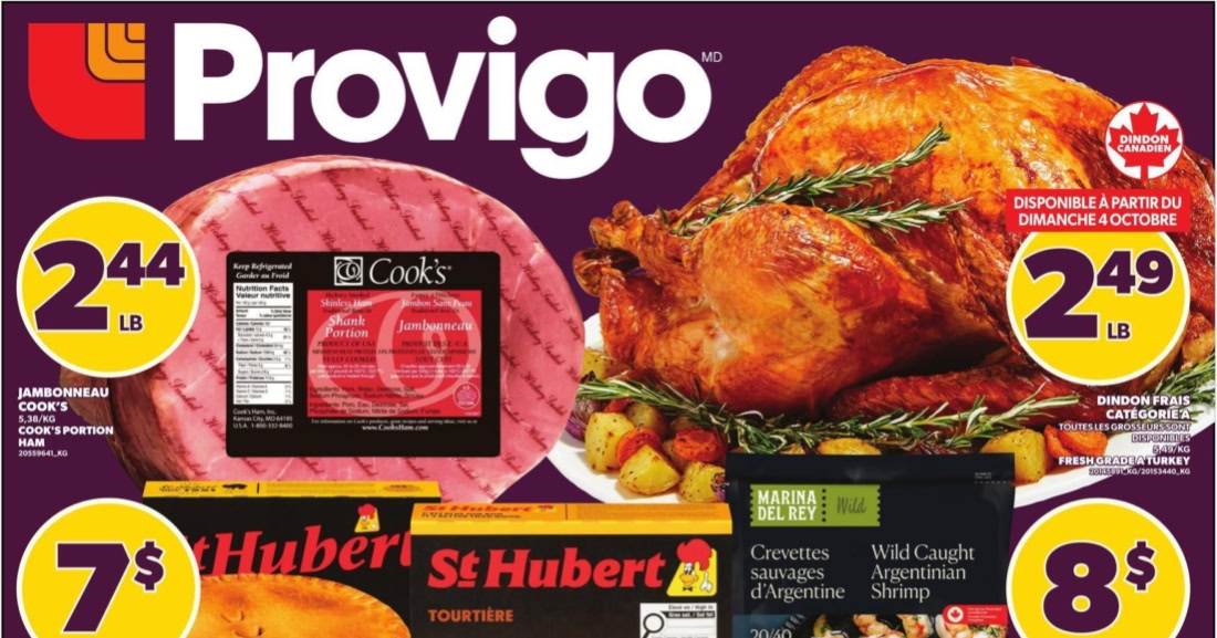 Circulaire Provigo du 1 au 7 octobre 2026
