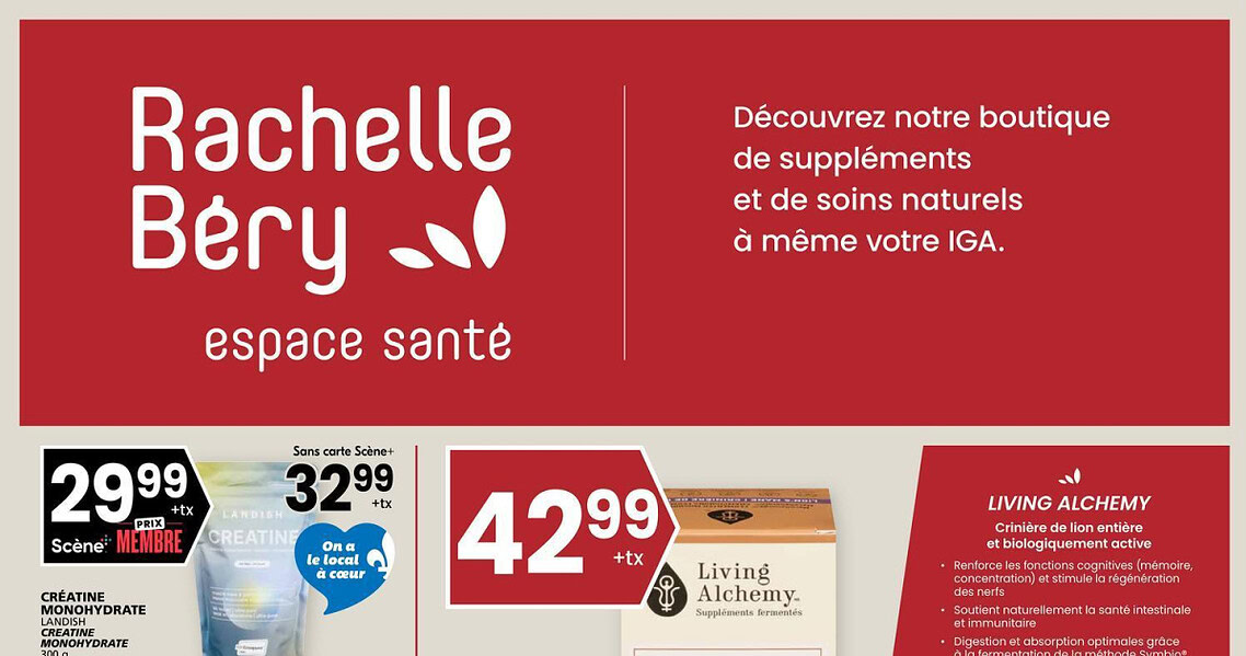 Circulaire Rachelle Béry du 1 au 7 octobre 2026