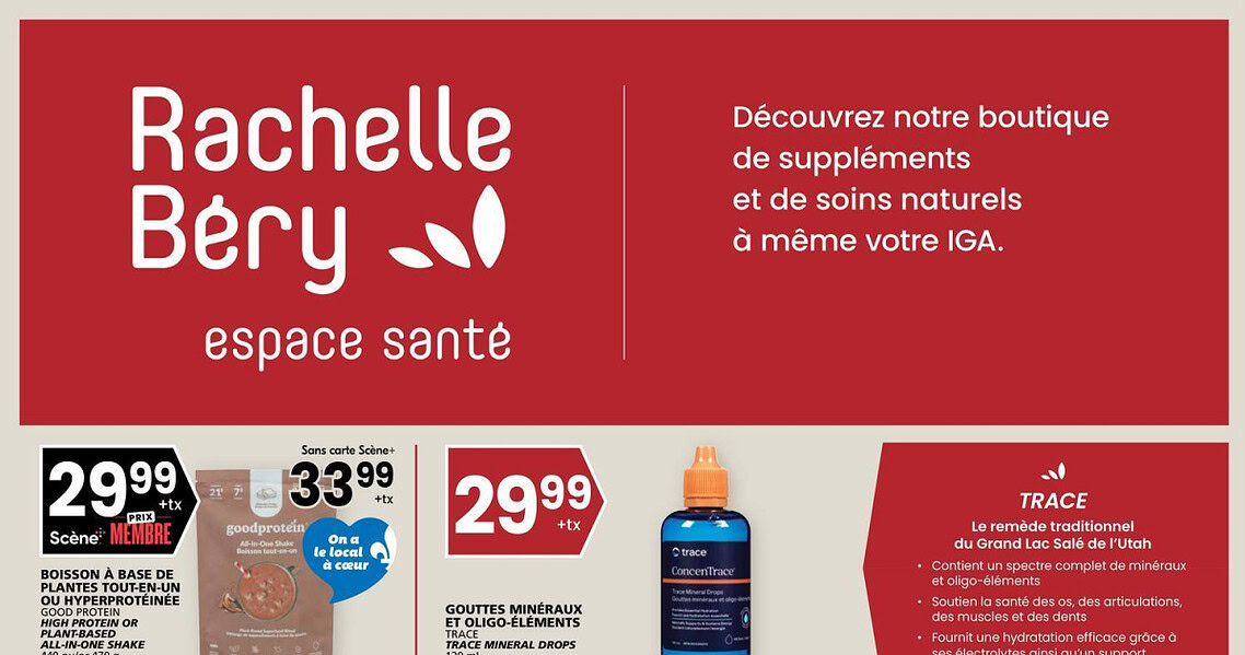 Circulaire Rachelle Béry du 3 au 9 septembre 2026