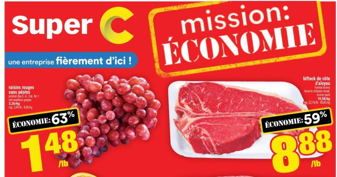 Circulaire Super C du 24 au 30 septembre 2026