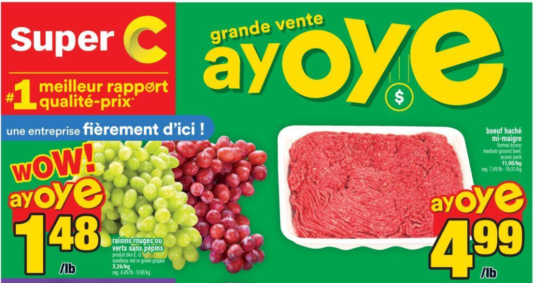 Circulaire Super C du 3 au 9 septembre 2026