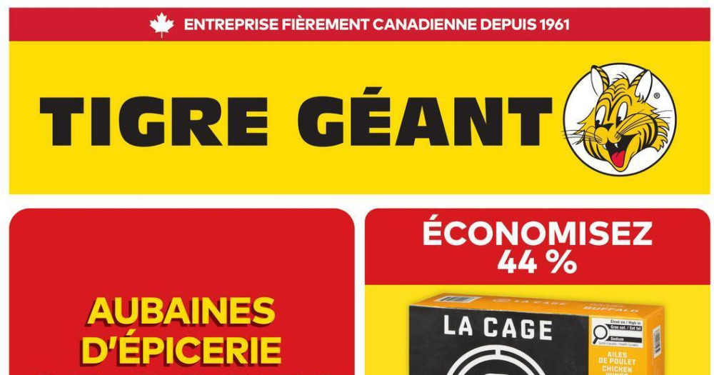 Circulaire Tigre Géant du 16 au 22 septembre 2026