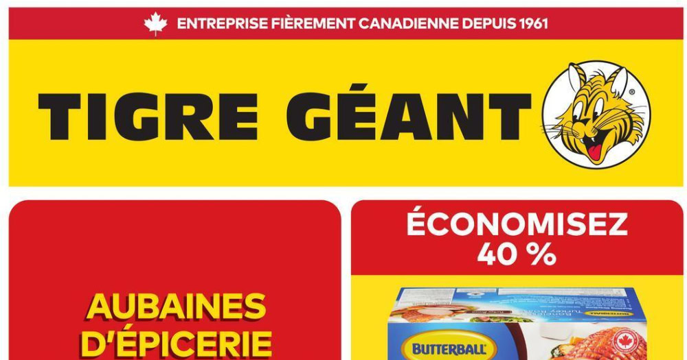 Circulaire Tigre Géant du 23 au 29 septembre 2026