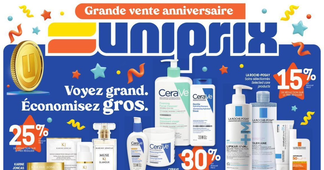Circulaire Uniprix du 17 au 23 septembre 2026