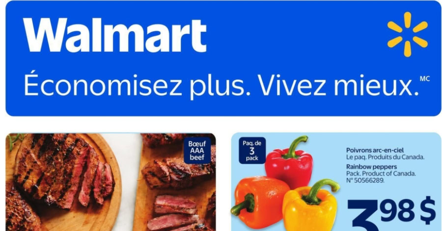 Circulaire Walmart du 3 au 9 septembre 2026