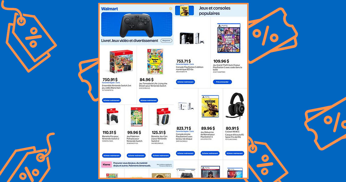 Circulaire Walmart du 1 au 14 octobre 2026