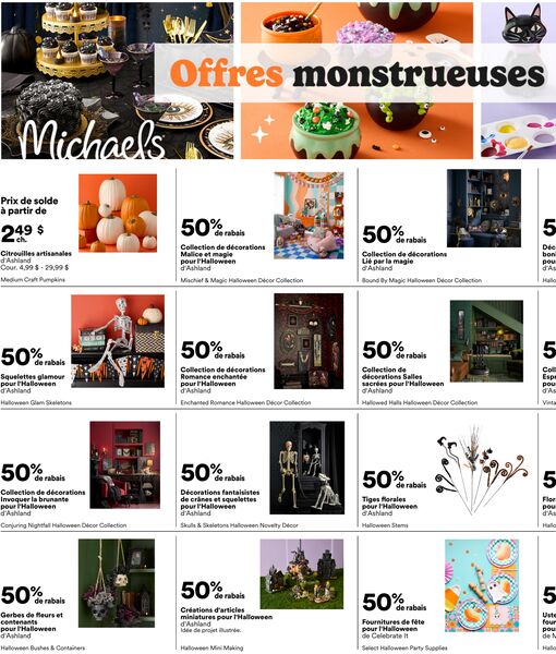Circulaire Michaels du 16 au 22 octobre 2026