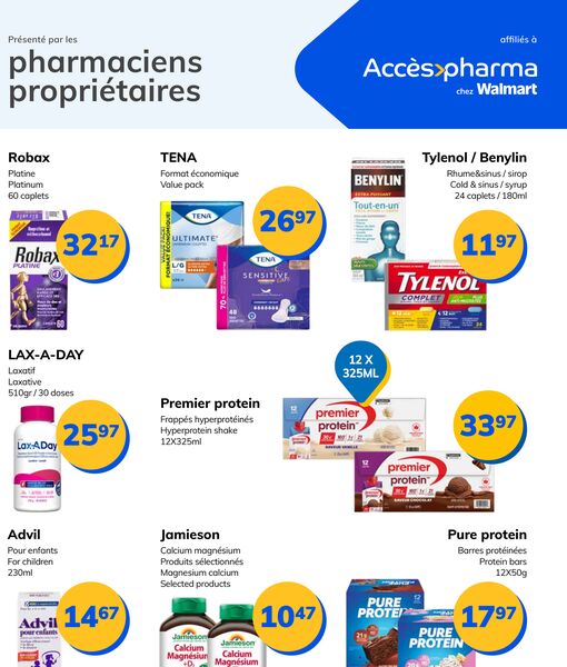 Circulaire Accès pharma du 29 octobre au 11 novembre 2026