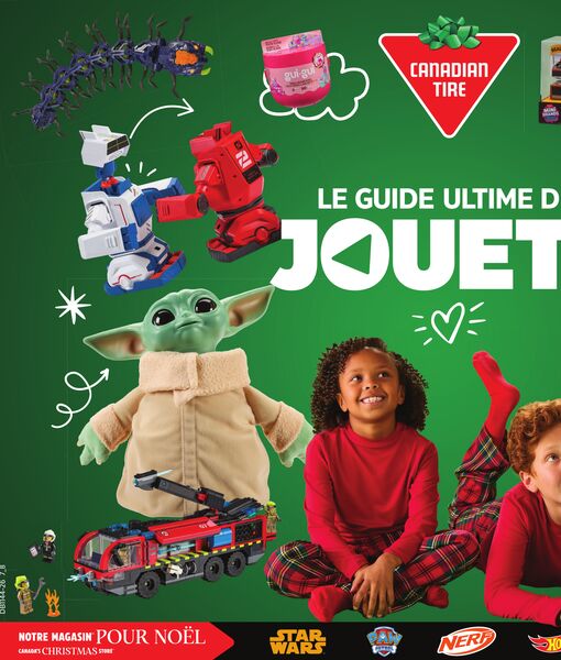 Circulaire Canadian Tire du 29 octobre au 18 novembre 2026
