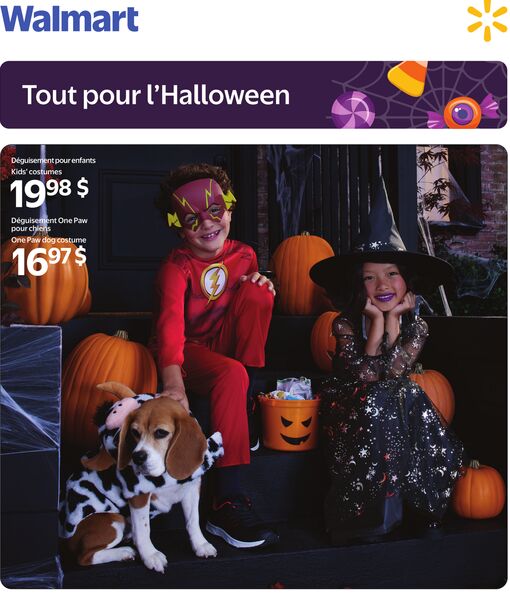 Circulaire Walmart du 1 au 31 octobre 2026