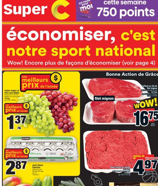 Circulaire Super C du 8 au 14 octobre 2026