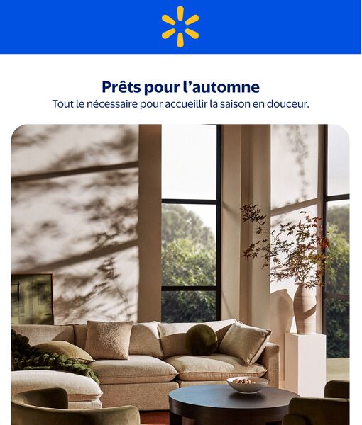 Circulaire Walmart du 10 septembre au 21 octobre 2026
