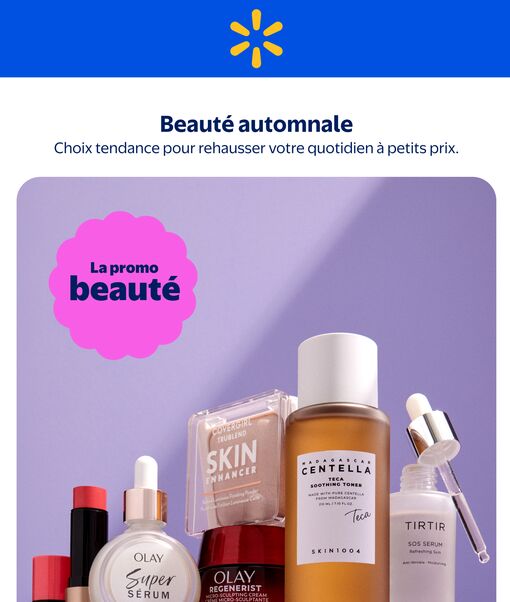 Circulaire Walmart du 10 septembre au 21 octobre 2026