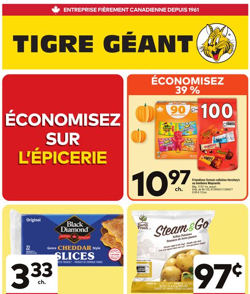 Circulaire Tigre Géant du 14 au 20 octobre 2026
