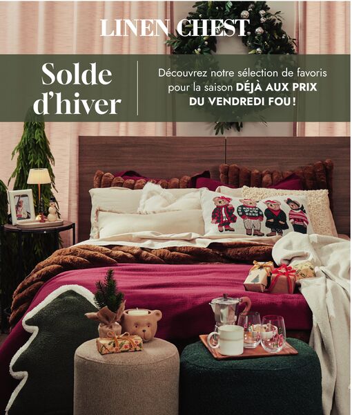 Circulaire Linen Chest du 23 octobre au 10 novembre 2026