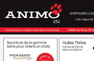 Circulaire Animo Etc. du 16 au 25 octobre 2026