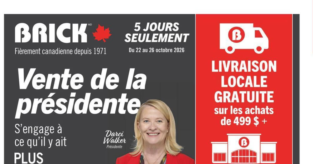 Circulaire Brick du 22 au 26 octobre 2026