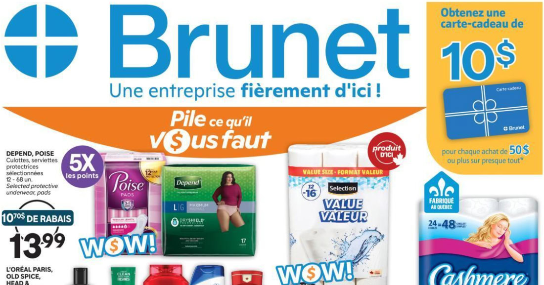 Circulaire Brunet du 15 au 21 octobre 2026