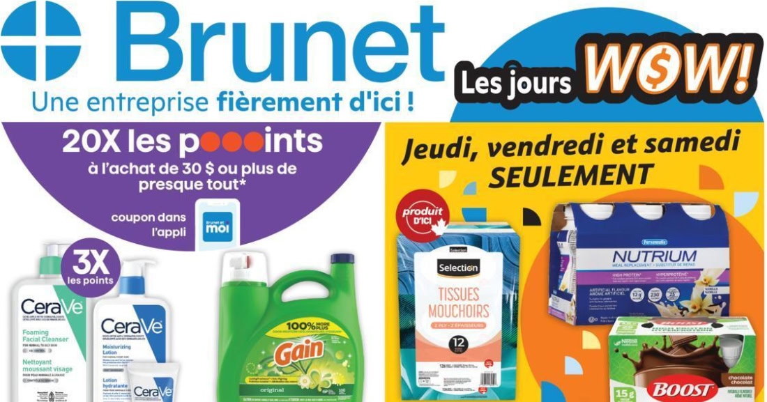Circulaire Brunet du 8 au 14 octobre 2026