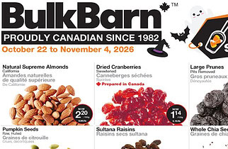Circulaire Bulk Barn du 22 octobre au 4 novembre 2026