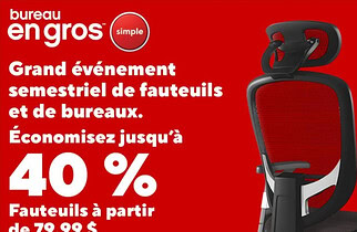 Circulaire Bureau en Gros du 16 au 22 octobre 2026