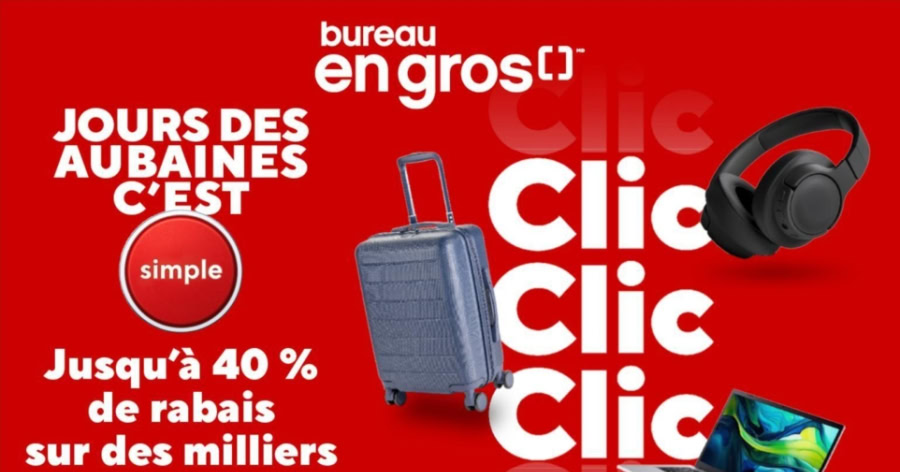 Circulaire Bureau en Gros du 2 au 8 octobre 2026