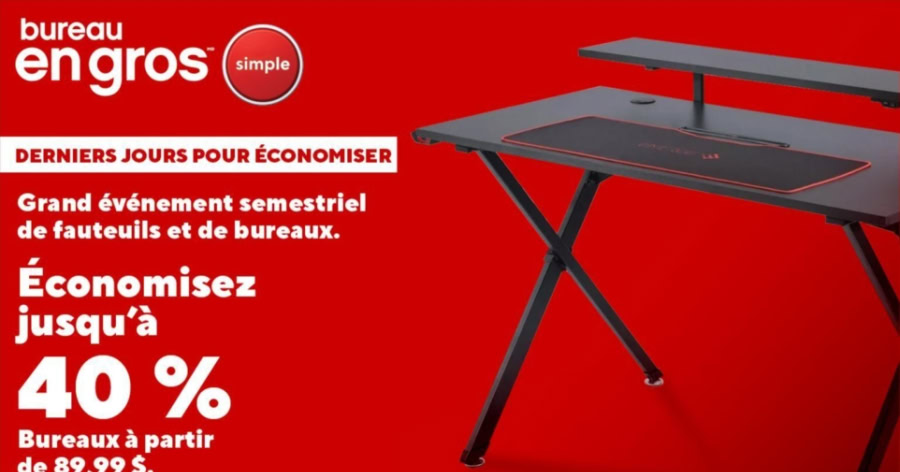 Circulaire Bureau en Gros du 23 au 29 octobre 2026
